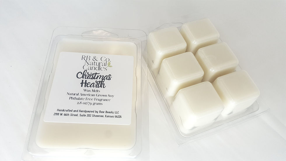 Thumbnail: Christmas Hearth Natural Soy Candle | Hand-Poured and Hand-Crafted