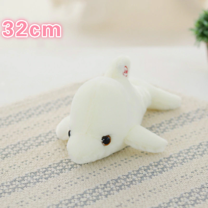 Thumbnail: 34CM Creative Toy Luminous Pillow Soft Stuffed Plush Glowing Colorful Stars
