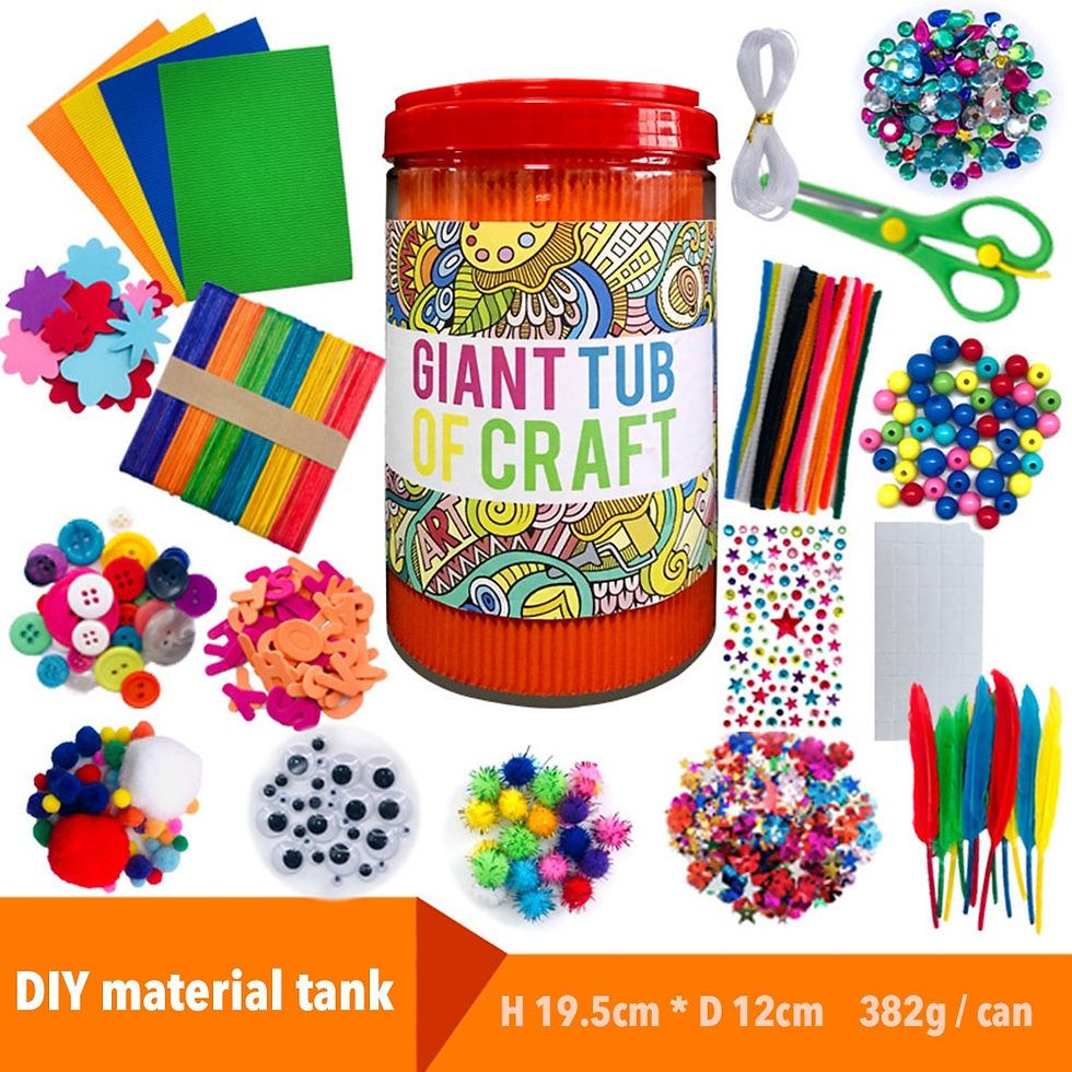 Thumbnail: Colorful Plush Sticks Wool Pompoms Materials Kids DIY Montessori Craft Pipe Math