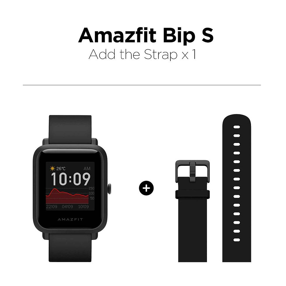 Thumbnail: Global Bip S Smartwatch 5ATM Waterproof Built in GPS Bluetooth Smart Watch