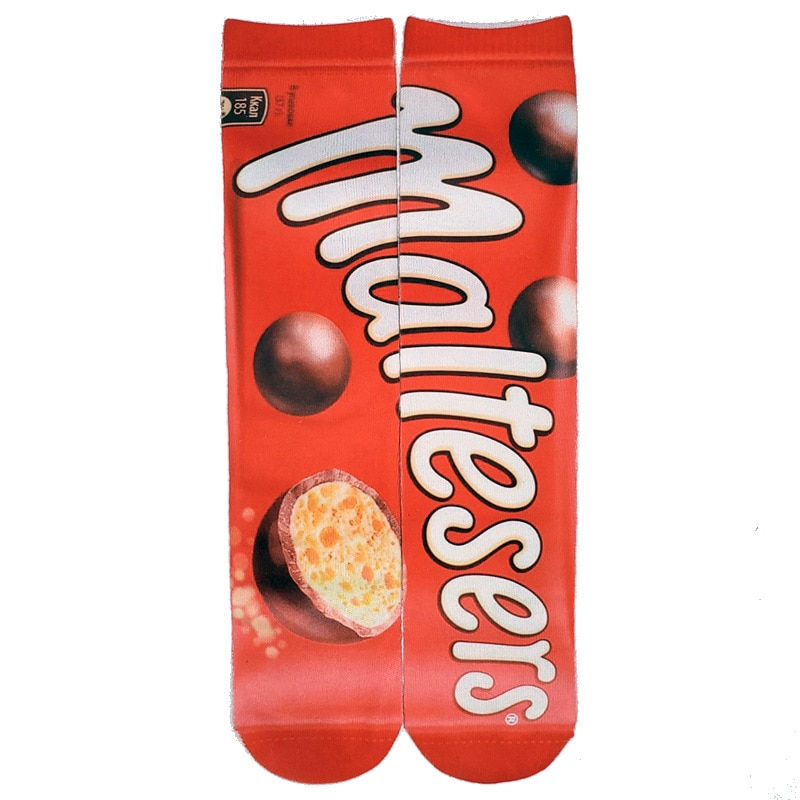 Thumbnail: 3D Printing Potato Chips Chocolate Fruit Candy Print Socks