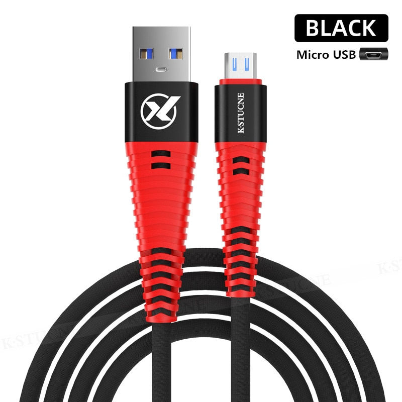 Thumbnail: Micro USB Cable Fast Charging Data Wire Cord Microusb Charger Cable for Samsung