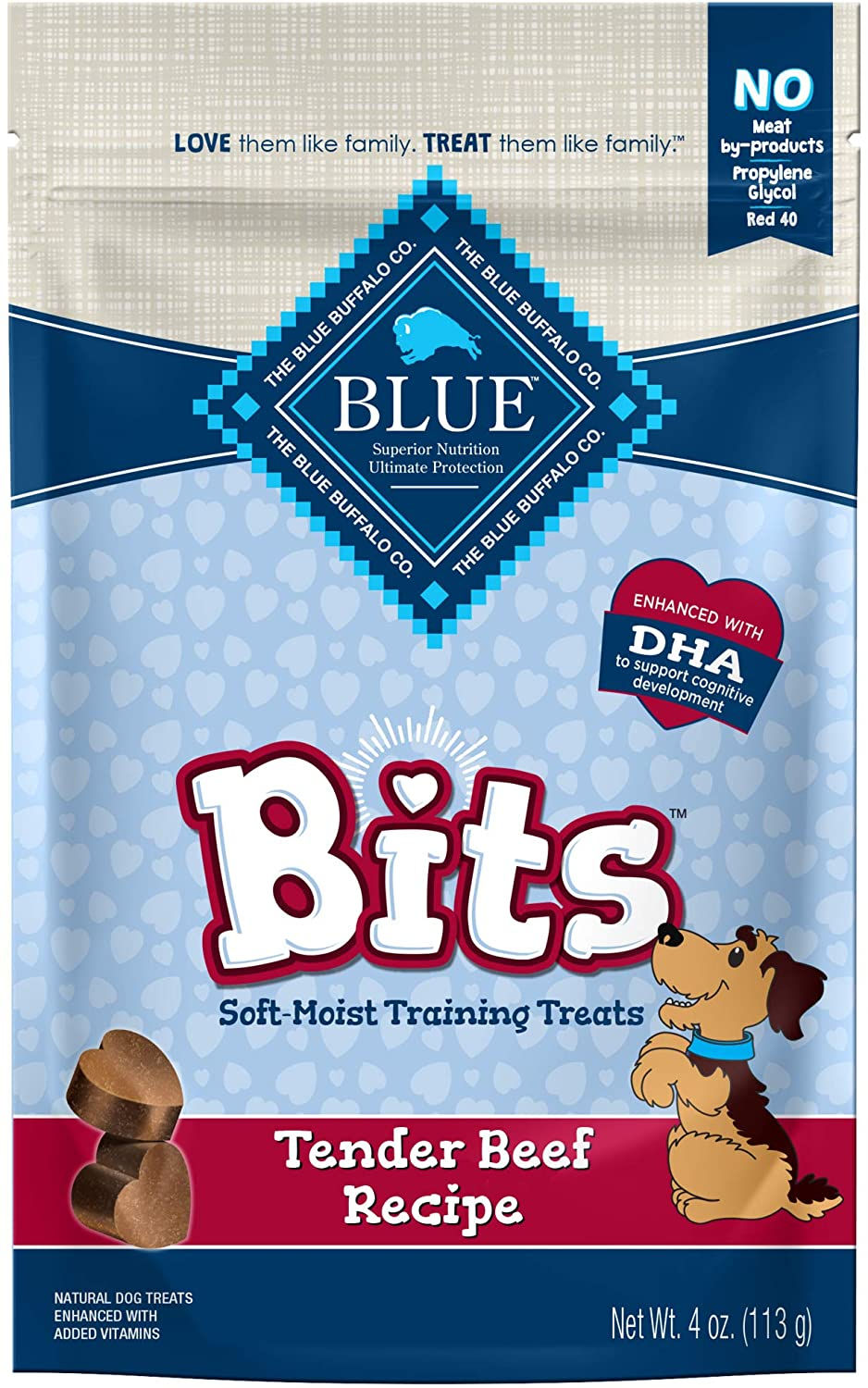 Thumbnail: Blue Buffalo Blue Bits Natural Soft-Moist Training Dog Treats