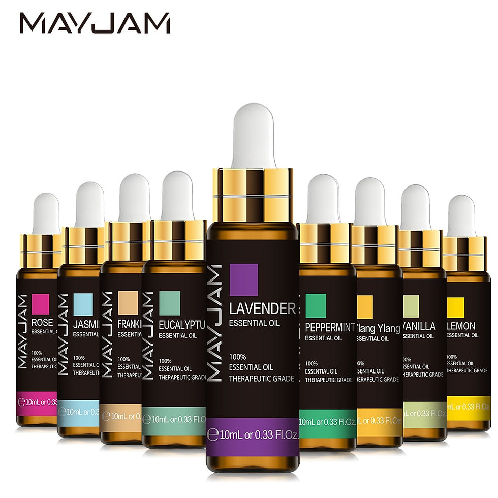 Thumbnail: 10ML Lavender Essential Oil Diffuser Pure Essential Oils Rose Eucalyptus Jasmine