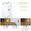 Thumbnail:  Plug in Motion Sensor Dimmable Night Light, Soft Warm White LED Nightlight wit