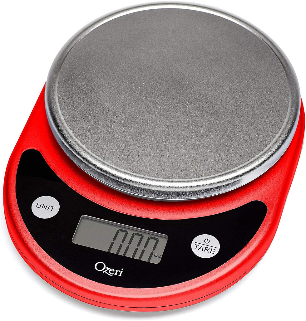 Thumbnail:  Pronto Digital Multifunction Kitchen and Food Scale, Red