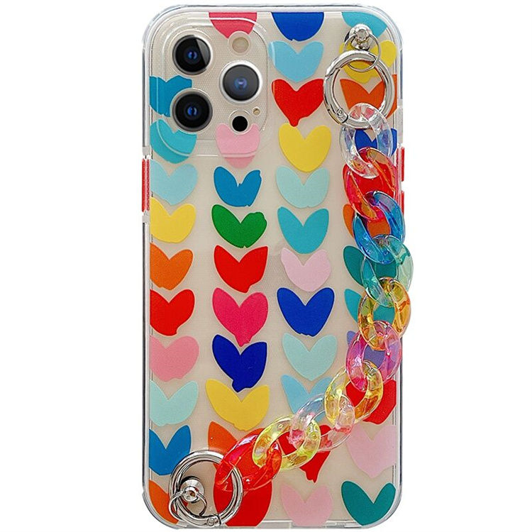 Thumbnail: Love Graffiti Phone Case for iPhone 11 Pro Max Fashion Mobile Phone