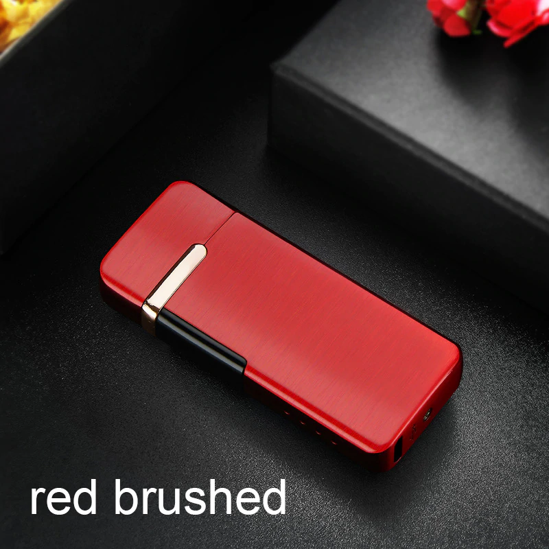 Thumbnail: New Double Plasma Lighter Windproof Electronic USB Recharge