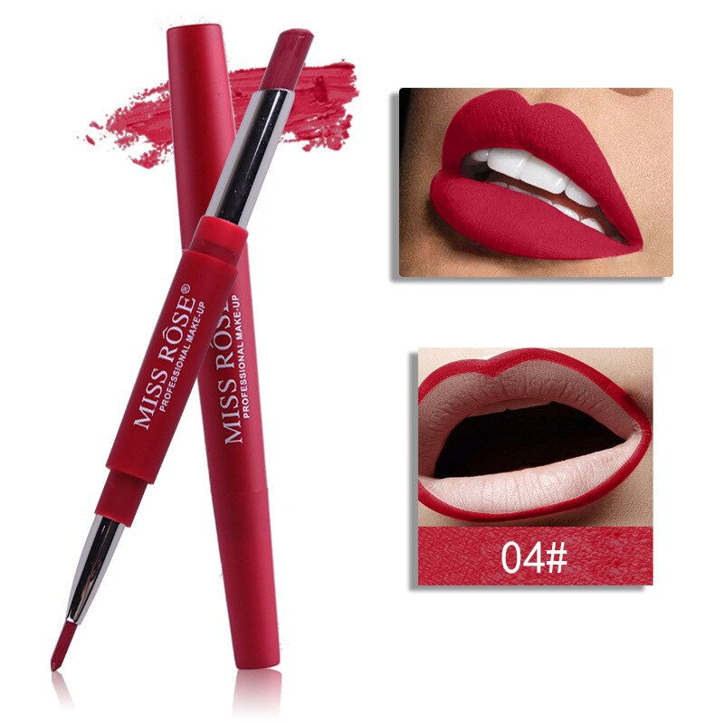 Thumbnail: Professional Makeup Double-End Liplipstick Pencil Waterproof Long Lasting Tint