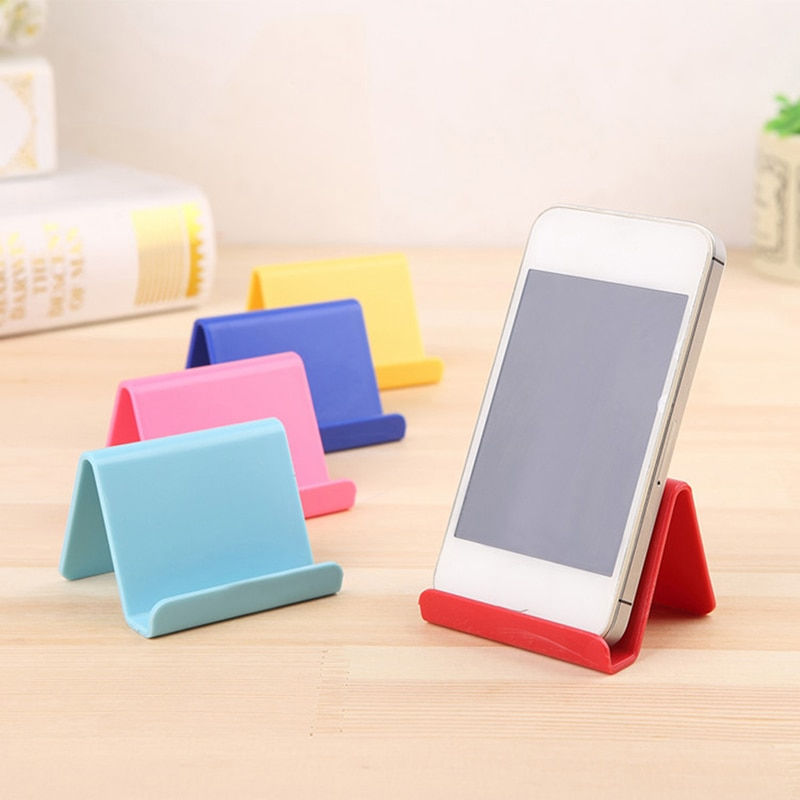 Thumbnail: Universal Desk Phone Holder Stand Flexible Folding Mobile Phone Holder