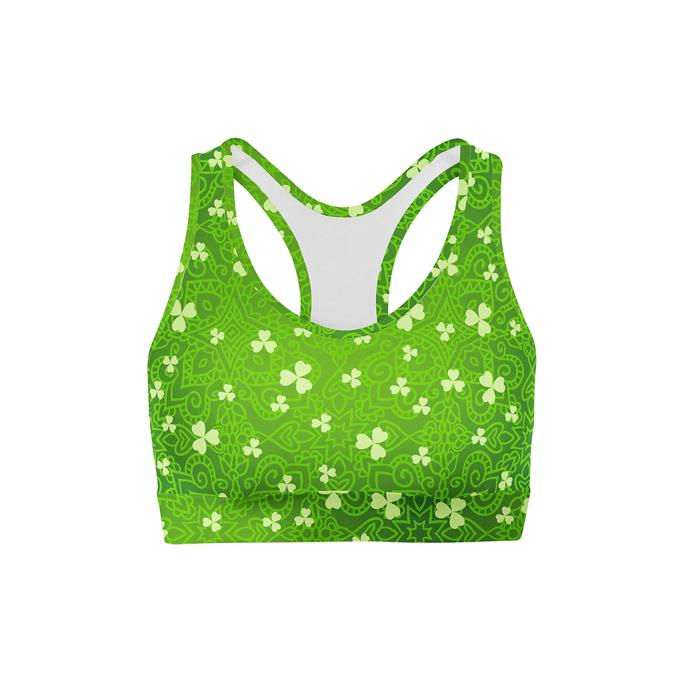 Thumbnail: Bright Clovers Sports Bra