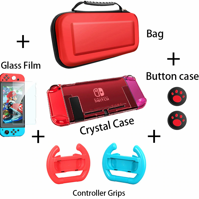 Thumbnail: Portable EVA Storage Bag Cover Cases for Nintend Switch Case NS NX Console