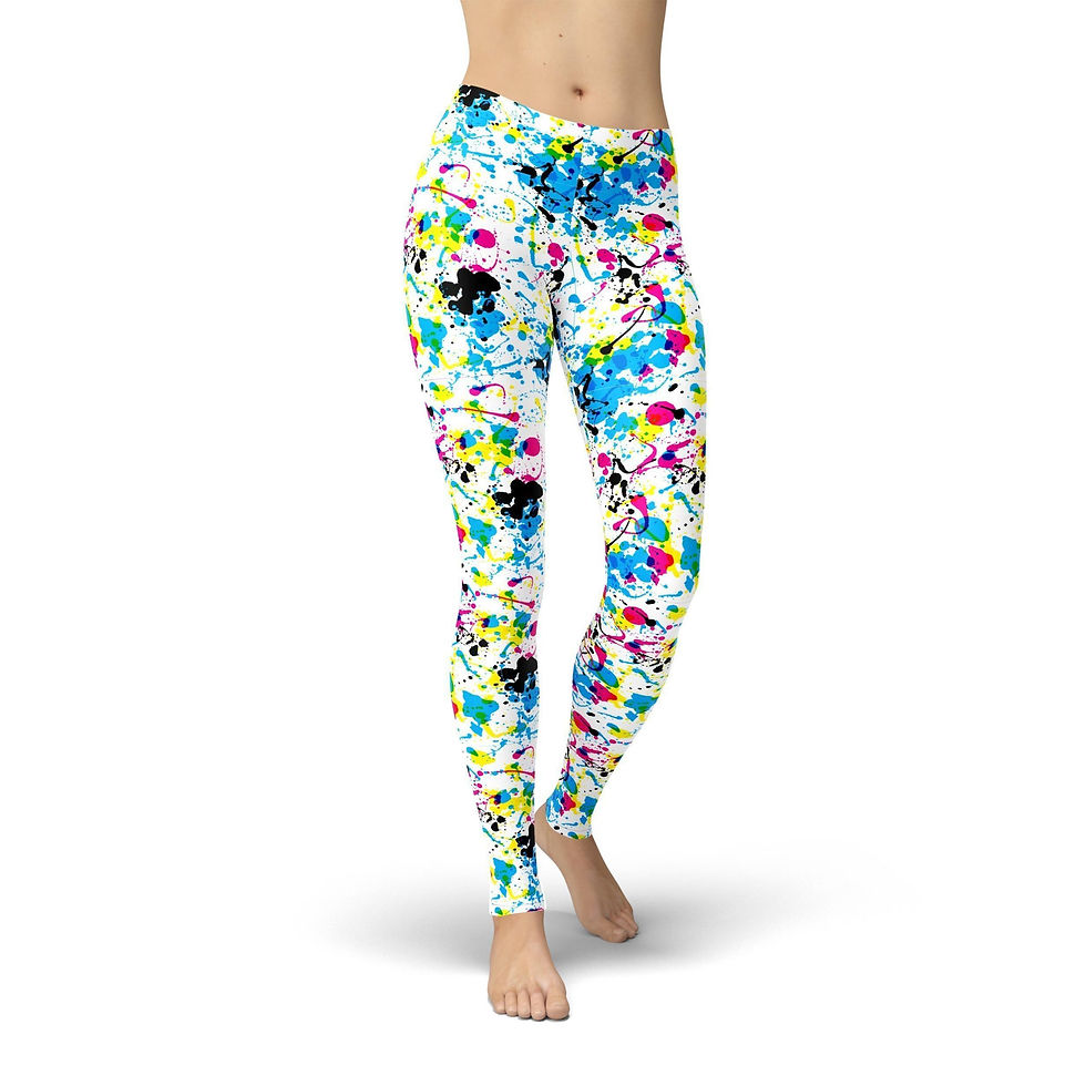 Thumbnail: Jean Paint Splatter