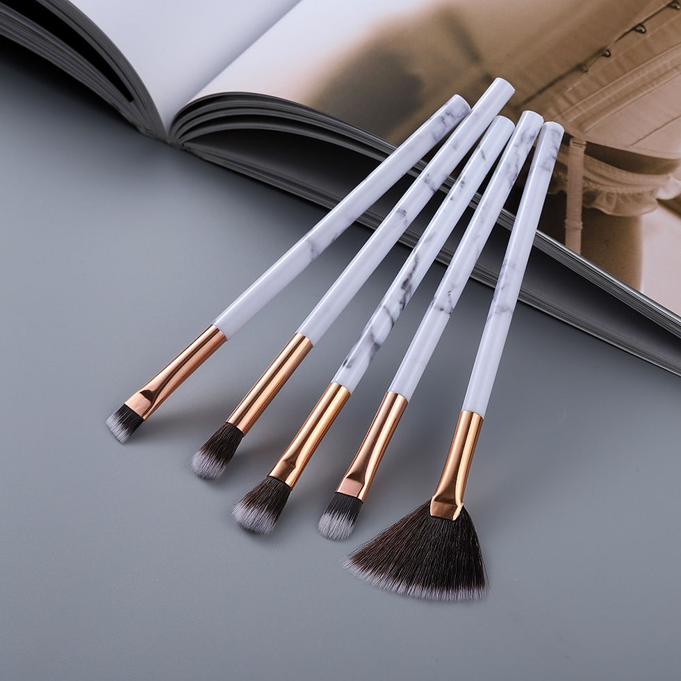 Thumbnail: 15Pcs Makeup Brushes Tool Set Cosmetic Powder Eye Shadow Foundation Blush