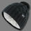 Thumbnail: Fear0 Plush Insulated Extreme Cold Gear Womens Black Cuff Knit Pom Beanie Hat