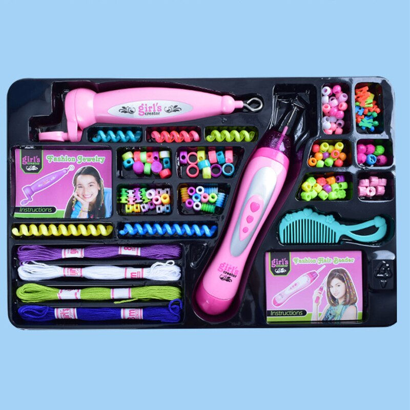 Thumbnail: In Stock Electric Automatic DIY Hair Knitting Machine Braid Hair Tools Twist