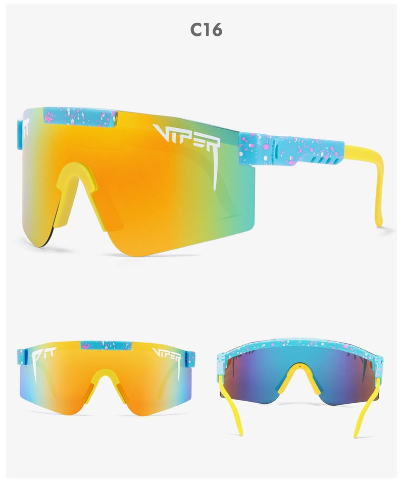 Thumbnail: 2020 New High Quality Sun Glasses Polarized Mirrored RED Lens Tr90 Frame Uv400