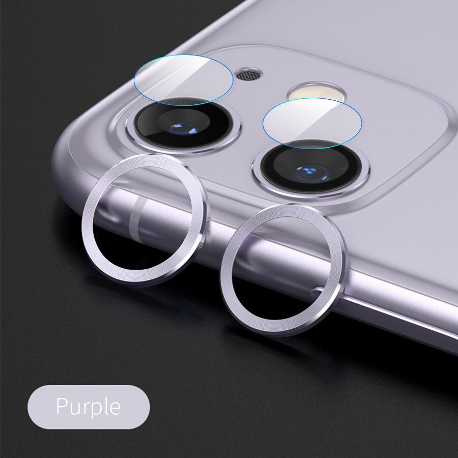 섬네일: Back Camera Lens Case for iPhone 12 11 Pro Max Camera Lens Tempered Glass