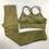 Thumbnail: 24 Color 2pc/Set Sports Suits Seamless Yoga Set Women Fitness Sportswear