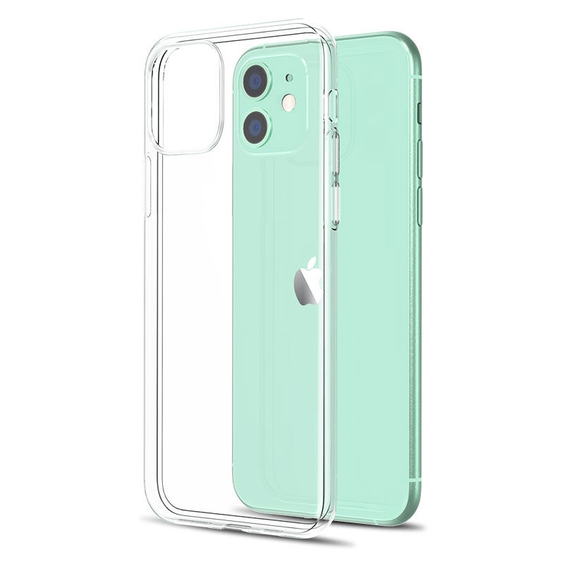 Thumbnail: Ultra Thin Clear Phone Case for iPhone 11 7 Case Silicone Soft Back