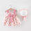 Thumbnail: 2 Piece Children's Clothes Suits Print Bow Birthday Party Princess Dress