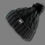 Thumbnail: Fear0 Plush Insulated Extreme Cold Gear Womens Black Cuff Knit Pom Beanie Hat