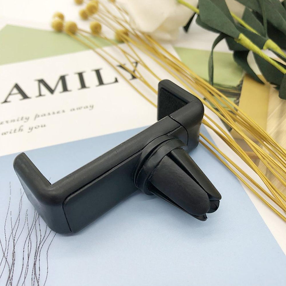 Thumbnail: Car Phone Holder Smartphone Air Vent Mount Clip 360 Rotation Universal Support