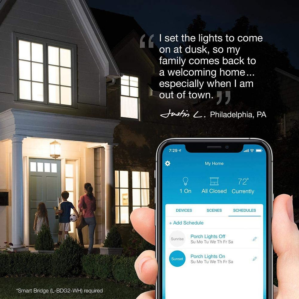 Miniature : Caseta Wireless Smart Lighting Dimmer Switch and Remote Kit for Wall & Ceiling 