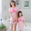 Thumbnail: Matching Outfit Cartoon Dressing Gown Matching Pajamas Short-Sleeves