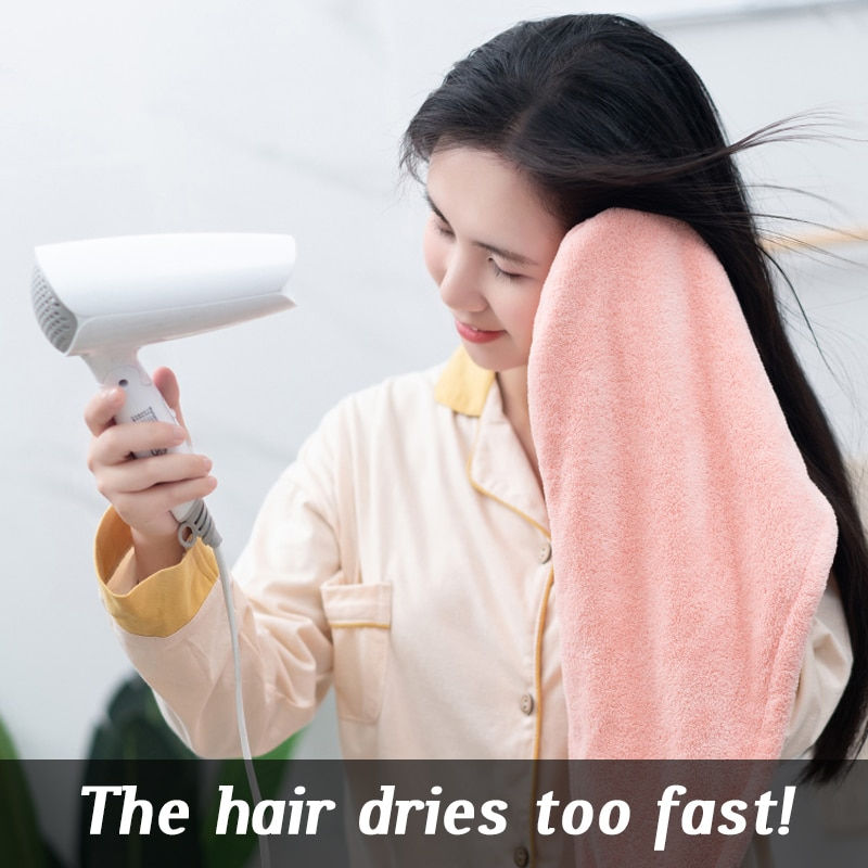 Thumbnail: Women Towels Bathroom Microfiber Towel Rapid Drying