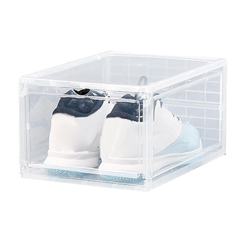 1Pcs Plastic Shoe Box Transparent Drawer Case Dustproof Shoes Storage Container