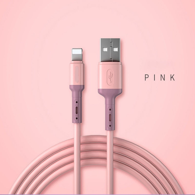 Thumbnail: USB Cable for iPhone 12 11 Pro Max X XR XS 8 7 6 6s 5 5s Fast Data Charging