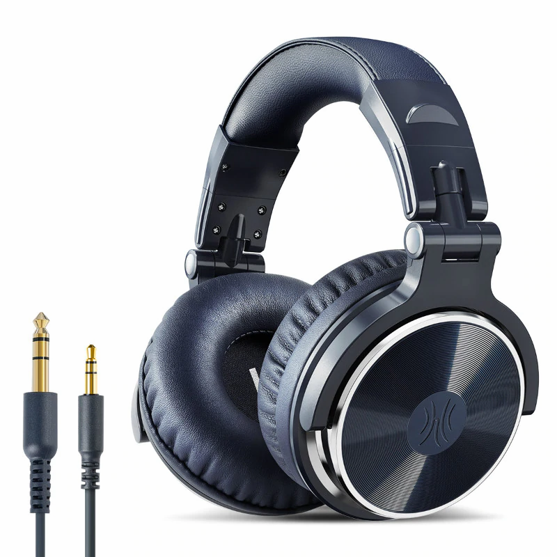 Thumbnail: Wired Professional Studio Pro DJ Headphones With Microphone Over Ear
