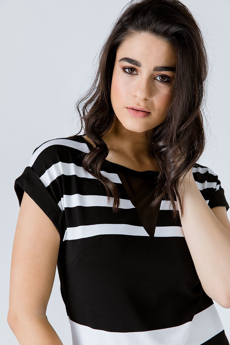 Thumbnail: Straight Striped Dress