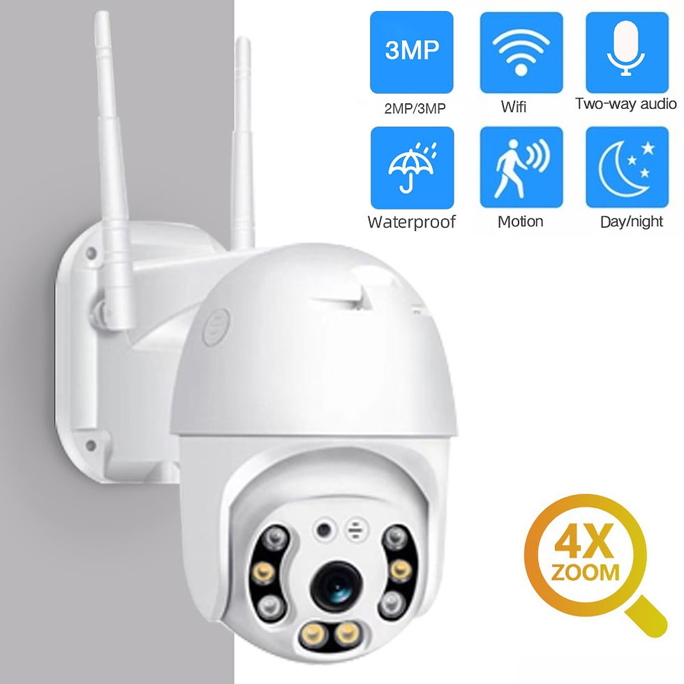 Thumbnail: 3MP 2MP Security WIFI Camera Outdoor 1080P PTZ Speed Dome Wireless IP Camera CCT