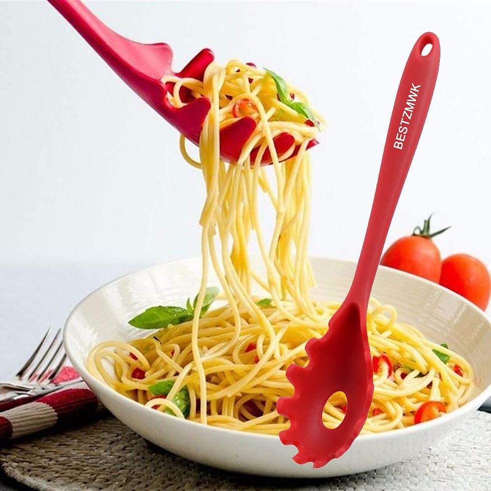 Thumbnail: Kitchen Utensil Set - 11 Cooking Utensils - Colorful Silicone Kitchen Utensils 