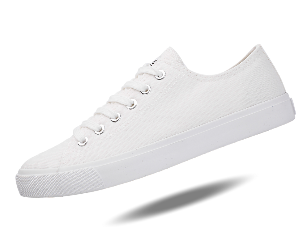 Thumbnail: Fear0 NJ Unisex Simple All White SB Canvas Shoes
