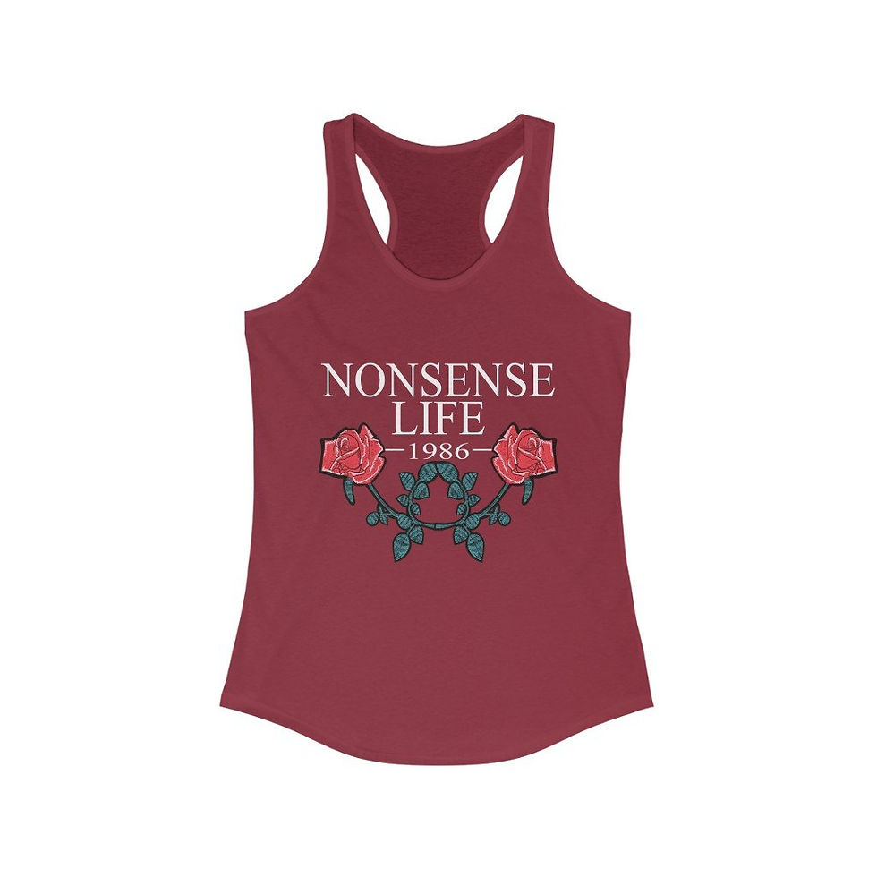 Thumbnail: Nonsense Life 1986 Racerback Tank Top