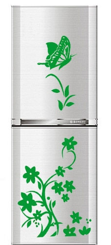Thumbnail: Creative Butterfly Refrigerator Sticker Home Decoration Kitchen Mural DIY Wall