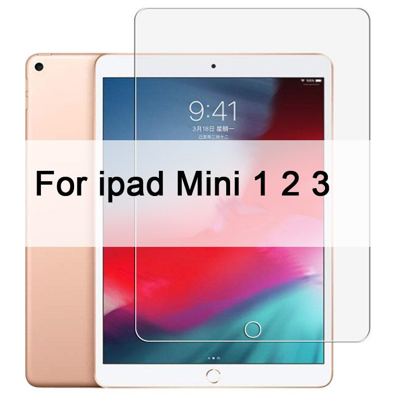 Thumbnail: 9H Tempered Glass for iPad 10.2 Inch 2019 2.5D Full Cover Screen Protector