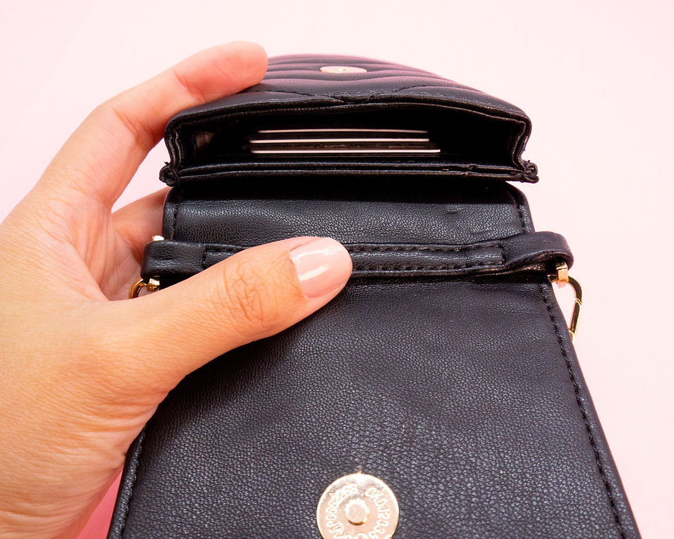 Miniatura: Mila Mini Crossbody Phone Wallet - Black