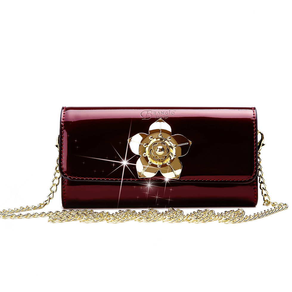 Thumbnail: Floral Accent Womens Luxury Wallet Cell Phone Clutch