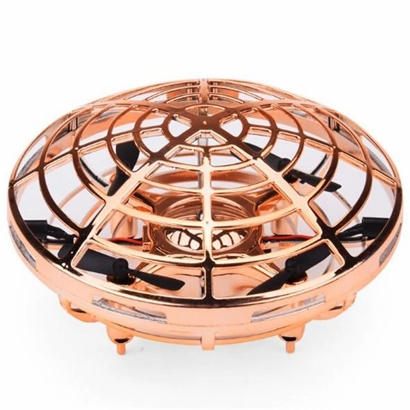 Thumbnail: Mini Helicopter UFO RC Drone Infraed Hand Sensing Aircraft Electronic Model