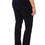 Thumbnail: 360 Stretch Mid-Rise Straight Denim Jeans in Black Onyx