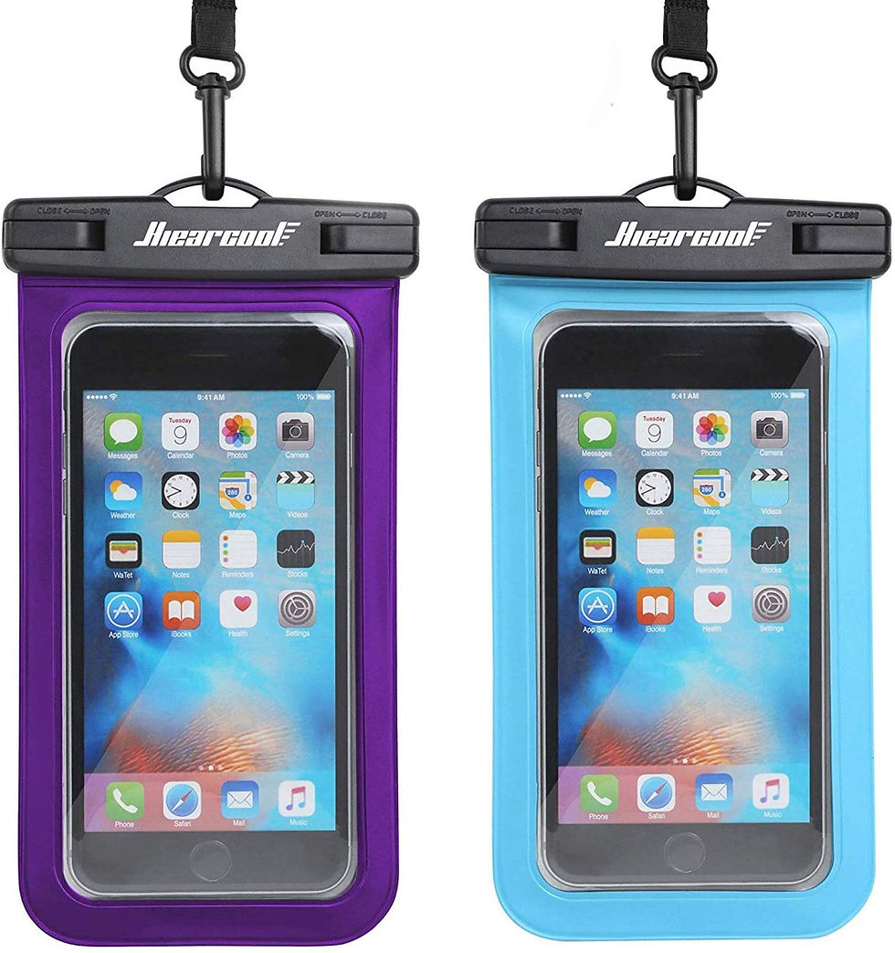 Thumbnail: Universal Waterproof Case,Waterproof Phone Pouch Compatible for iPhone 13 12 11