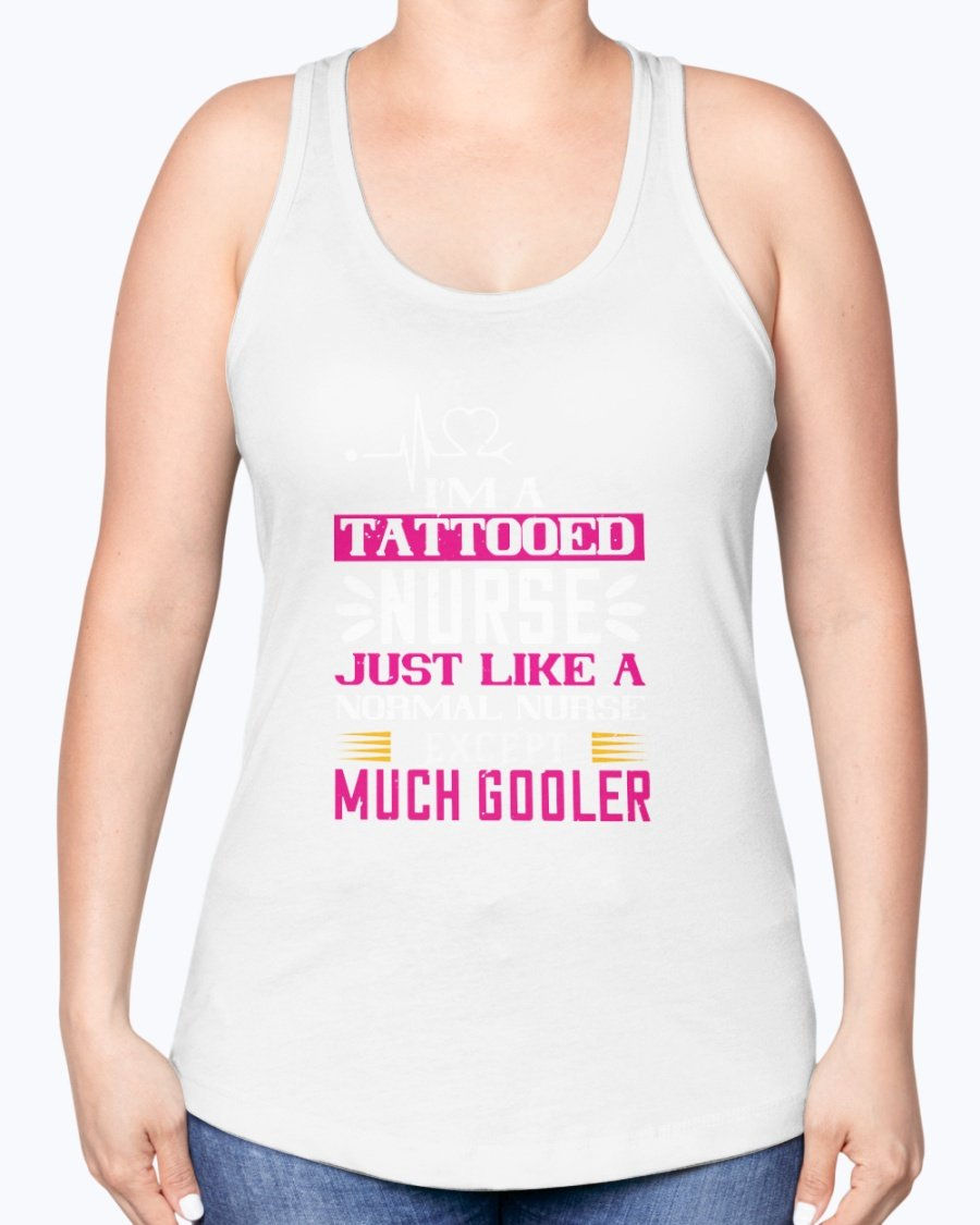 Thumbnail: Im a Tattooed Nurse -  Nurse-  Racerback Tank