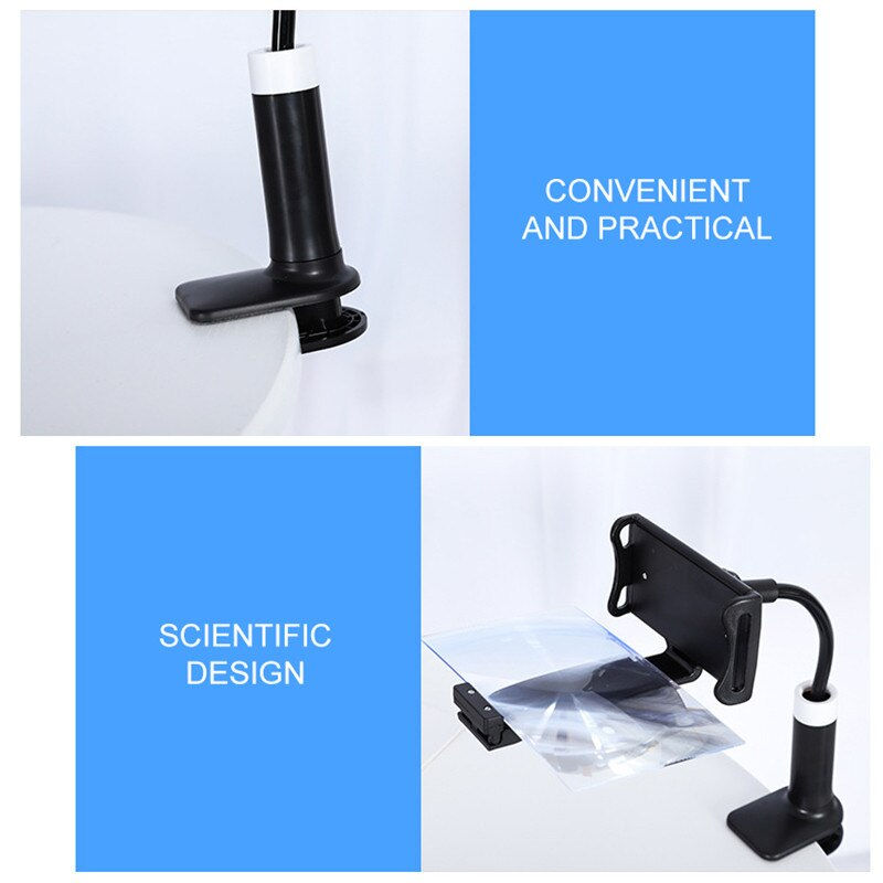 Thumbnail: 2 in 1 Phone Holder High Definition Projection Bracket Lazy Adjustable Flexible