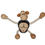 Thumbnail: Wooden Cutely Animals Doll Small Emulation Animal Models