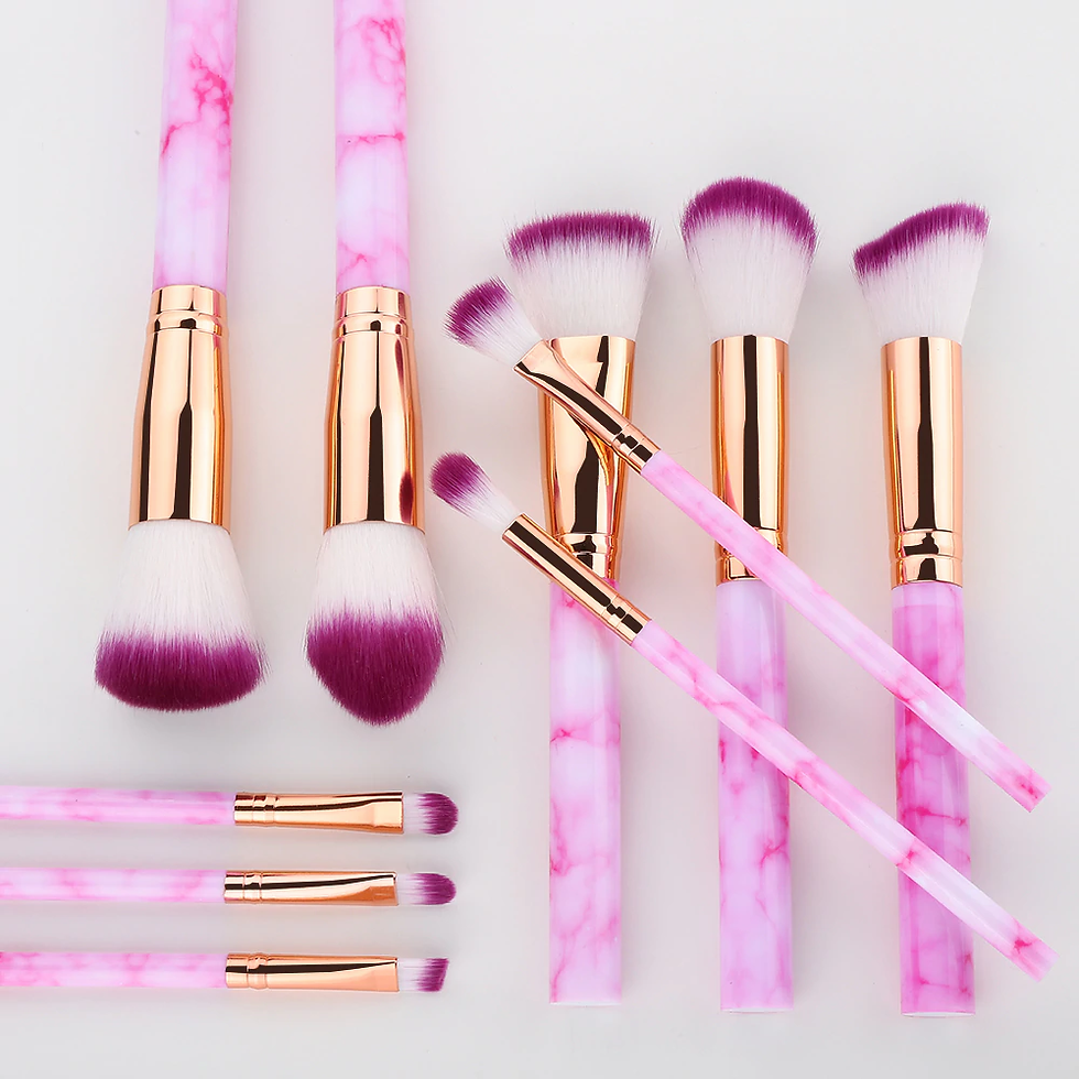 Thumbnail: 15Pcs Makeup Brushes Tool Set Cosmetic Powder Eye Shadow Foundation Blush