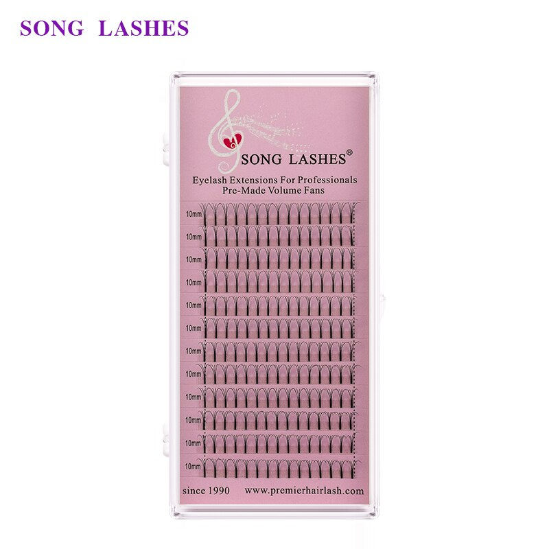 Thumbnail: 0.07 0.10mm Thickness  Long Stem Premade Volume Fans Premade Fans Extensions